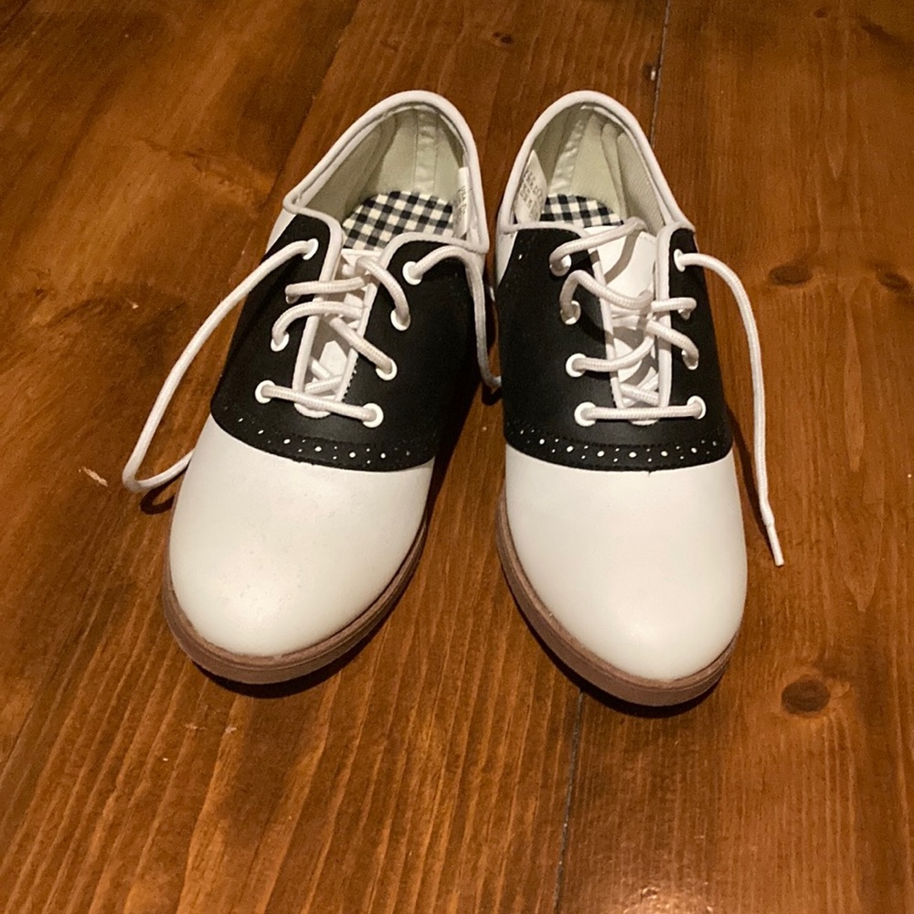 Black & White Oxfords